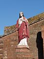 Français : Statue du Christ, église de Pins-Justaret, Haute-Garonne, France