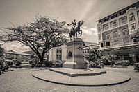 Plaza Herrera, Casco Viejo de la ciudad de Panamá, UNESCO World Heritage Site Fotograf: Gary Amberths[dead link]