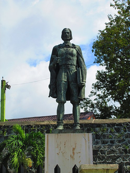 Statue in Cebu City in the Philippines