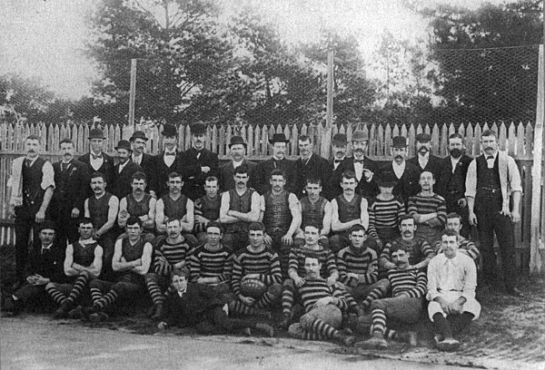 Port Melbourne team that won its first premiership in 1897