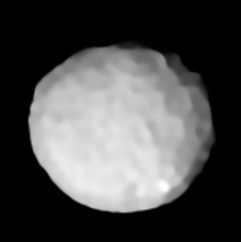 Pallas, the largest B-type asteroid. Potw1749a Pallas crop.png