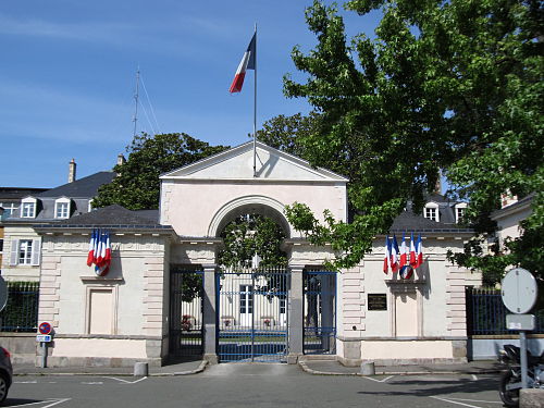 Prefecture building of the Mayenne department, in Laval