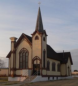 Presbyterianische Kirche (Natoma KS) von S 1.JPG