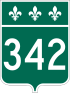 Route 342 shield