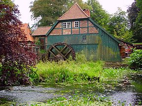 Die Bille in Grander Mühle.