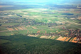 Veduta aerea di Gruiu