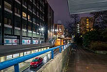 Eastern Pasila, known for its brutalist architecture, was built in the 1970s and 1980s.