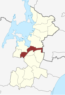 Location of Roskilde Domsogn in the Roskilde municipality