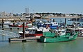 * Nomination Fishing boats in Royan, Charente-Maritime, France. --JLPC 16:28, 7 February 2014 (UTC) * Promotion Good quality. --P e z i 16:56, 7 February 2014 (UTC)