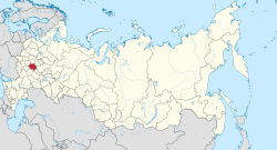 Lage innerhalb Russlands