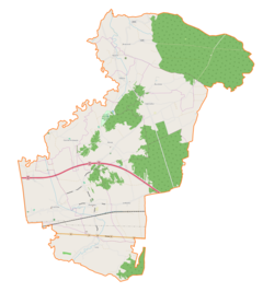 Mapa lokalizacyjna gminy Rzezawa