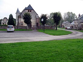 Igreja fortificada em Séchelles