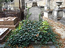 Burial of Gabrielle THOLER - Montmartre Cemetery.JPG