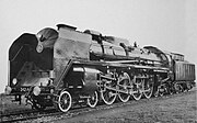 5. KW Die von André Chapelon geschaffene 242 A 1 (Fives-Lille) der SNCF mit Kylchap-Saugzuganlage gilt als leistungsfähigste, je in Europa gebaute, Dampflokomotive (um 1950).