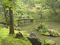 Saihouji kokedera pond, Japan.