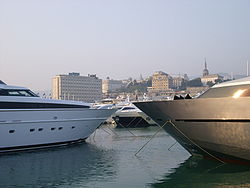 The marina of the Exhibition centre, home of the Genoa International Boat Show Salone nautico 47 Genova 06.jpg