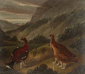 Landscape with Three Grouse