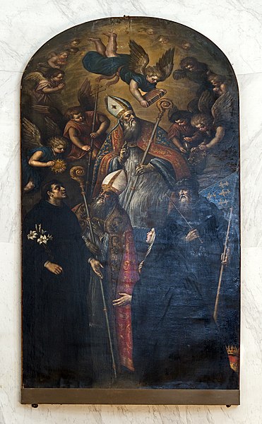 File:San Geremia (Venice) - San Agustino in gloria e santi (san geremia etiquette jaune).jpg