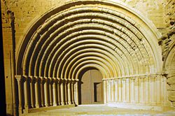 Vstupní portál kláštera Sigena