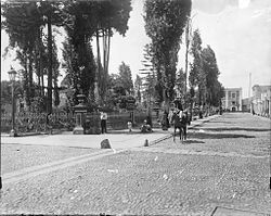 Praça Santa Ana nos Barrios Altos c.1900