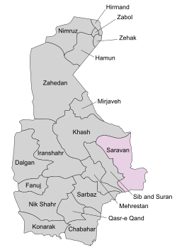 Lage in Sistan und der Provinz Belutschistan