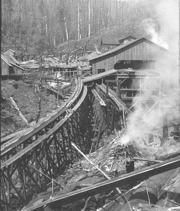 Log flume