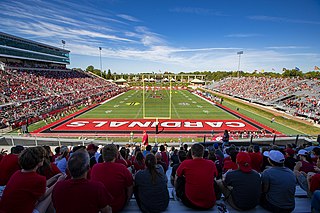 <span class="mw-page-title-main">Scheumann Stadium</span> American football stadium on the Ball State University campus in Muncie, IN, US