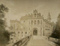 Schloss Heiligenberg vor 1870 Tor