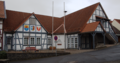 English: Half-timbered community centre (DGH) in Schotten, Betzenrod, Hoefestrasse, Hesse, Germany.