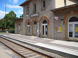 Schrozberg station, 2013