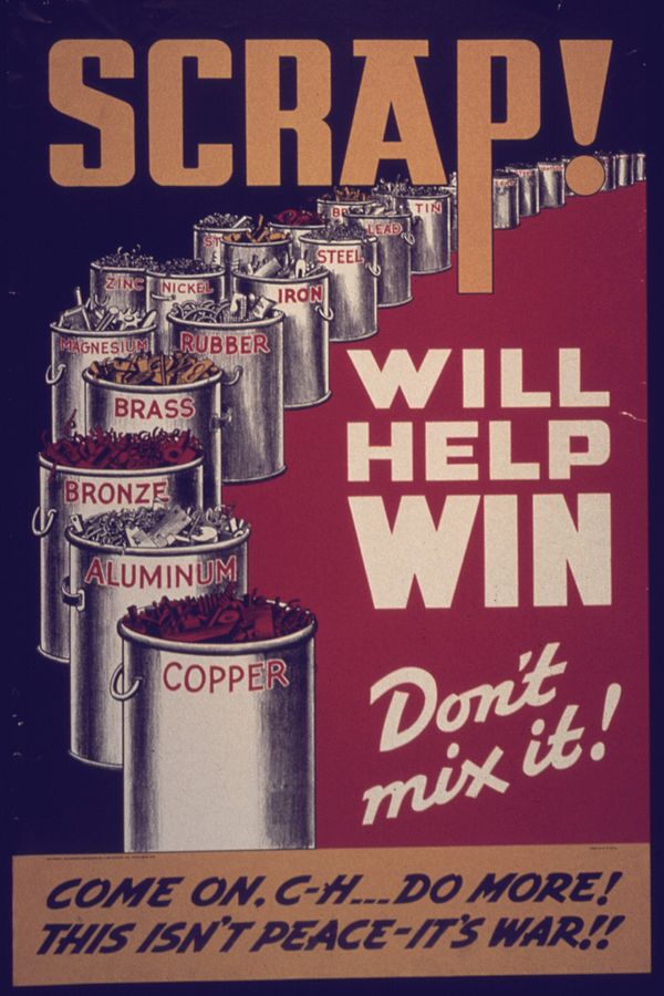 American poster from World War II