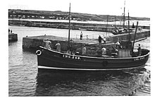 Seine Net Trawler, Hopeman 1958. Seine Net Trawler Hopeman 1958 - geograph.org.uk - 84412.jpg