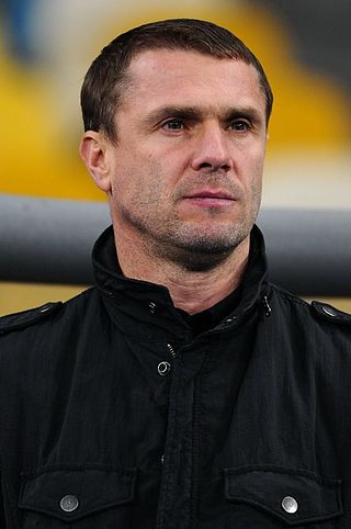 <span class="mw-page-title-main">Serhiy Rebrov</span> Ukrainian footballer (born 1974)