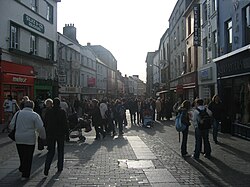 Hovudgata i Galway