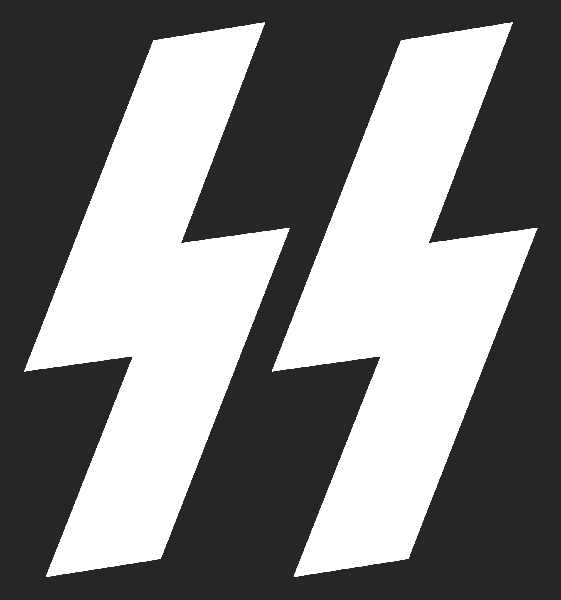 nazi symbol black and white