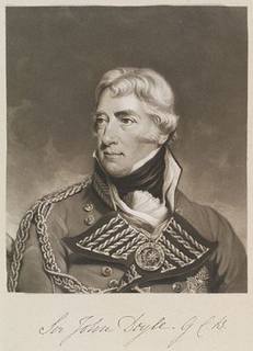 Sir John Doyle, 1st Baronet British Army general
