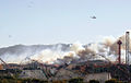 Six Flags Magic Mountain Wildfire October 2007.jpg