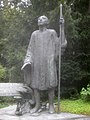 St. Florian, Skulptur, Bronze, Stuttgart-West, Gutenbergstraße 14, Wüstenrot & Württembergische.