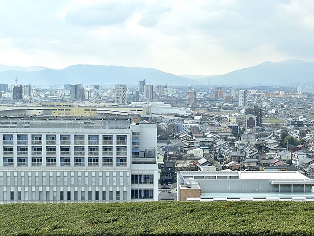 Skyline of Ōgaki City