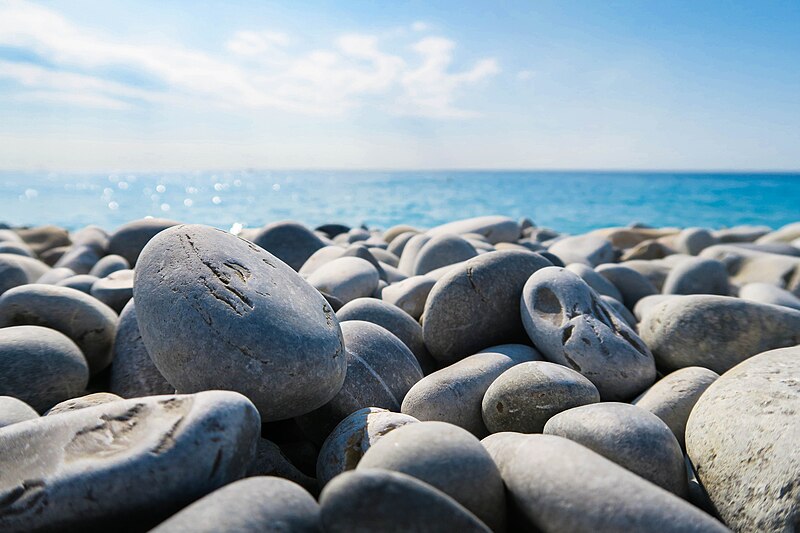 File:Smooth Round Rocks Ocean (Unsplash).jpg