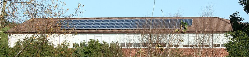 File:Solar panel array, Saintfield High School.jpg