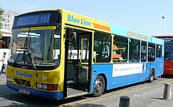 Solent Blue Line branded Wright Cadet bodied VDL SB120 in May 2008.