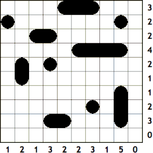 Solved Solitaire Battleships.gif