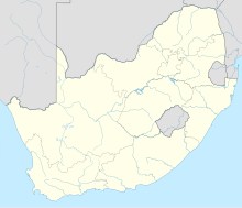 Olifants river på en karta över Sydafrika