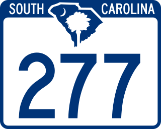 <span class="mw-page-title-main">South Carolina Highway 277</span> State highway in South Carolina, United States