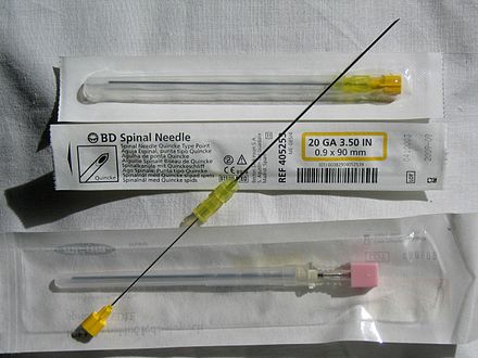 Spinal needles