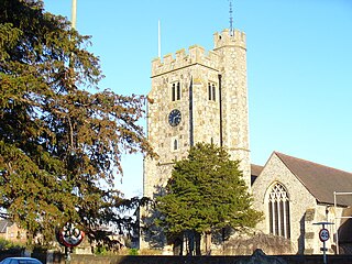 <span class="mw-page-title-main">Stoke next Guildford</span> Parish in England