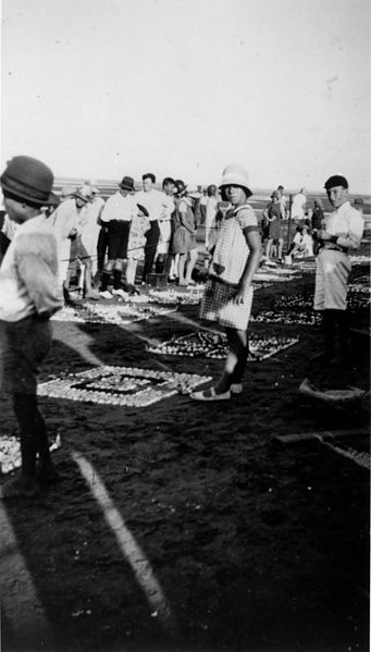 File:StateLibQld 1 118624 Sand Garden competition on Cribb Island, ca. 1931.jpg