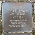 image=File:Stolperstein Bückeburg Dammstraße 17 Rosa Uhlmann.jpg