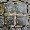 Stumbling blocks for the Seligmann family, Domgasse 19, Wurzen.JPG